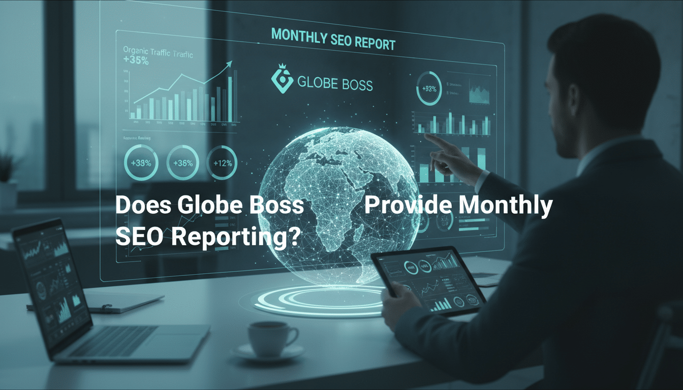 does globe boss provide monthly seo reporting?