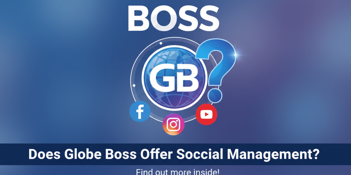 does globe boss offer social media management?