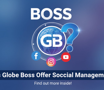 does globe boss offer social media management?