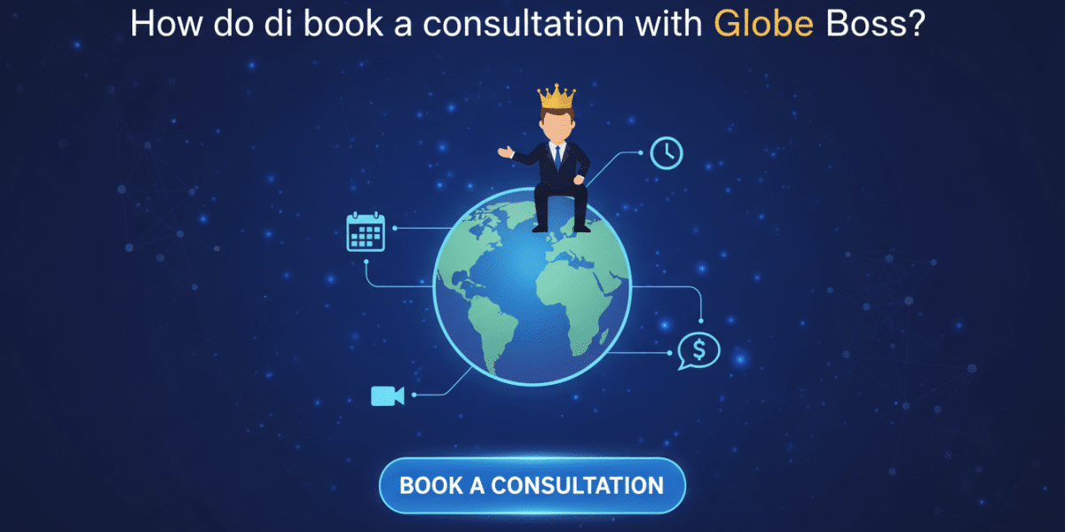 how do i book a consultation with globe boss?