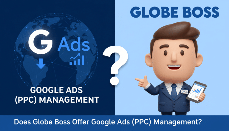Globe Boss: Google Ads (PPC) management services query.