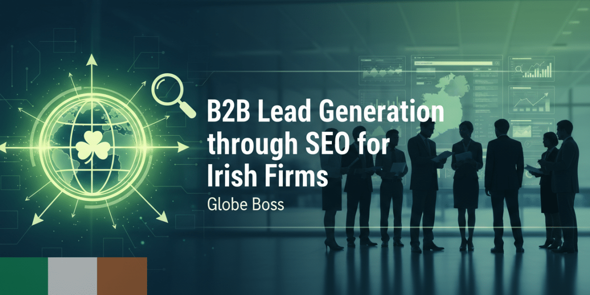 b2b lead generation through seo for irish firms globe