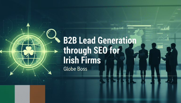 B2B lead generation for Irish firms using SEO.