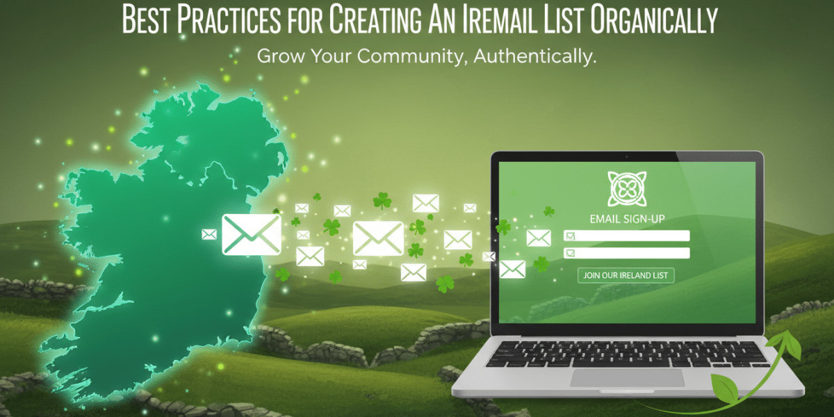 best practices for creating an ireland email list organically