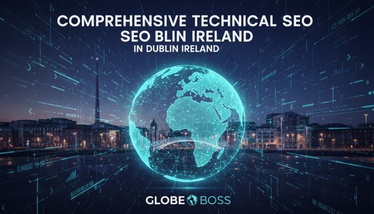 Comprehensive technical SEO in Dublin, Ireland by Globe Boss.