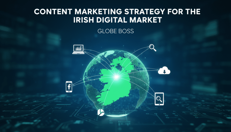 Content marketing strategy for the Irish digital market.