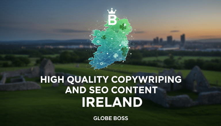 High-quality copywriting and SEO content for Ireland by Globe Boss.