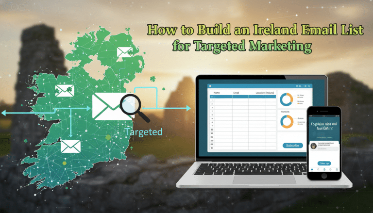 Ireland email list building for targeted marketing.