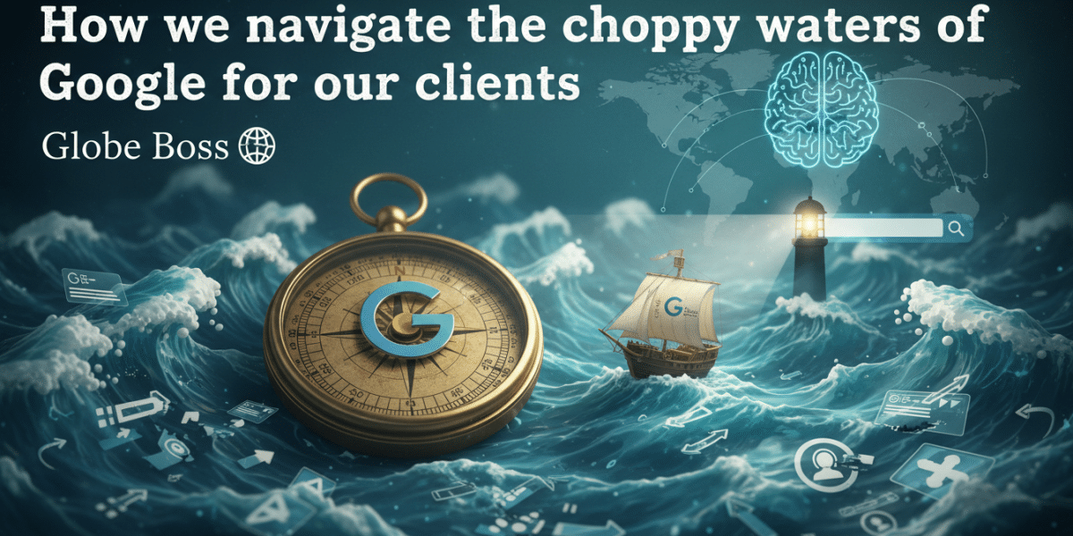 how we navigate the choppy waters of google for our