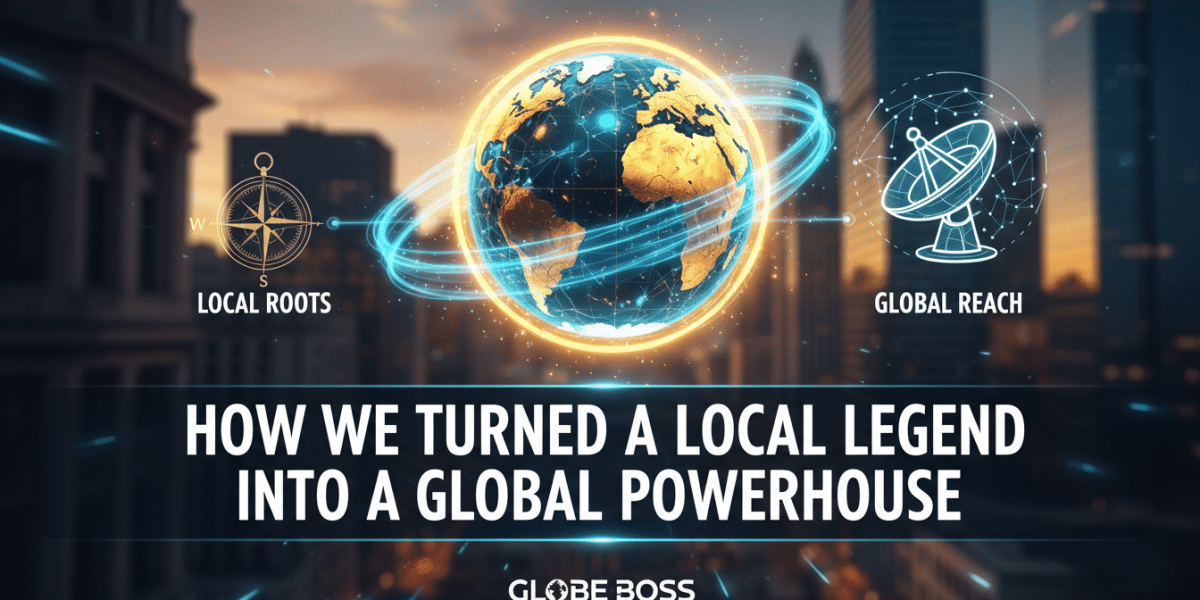 how we turned a local legend into a global powerhouse