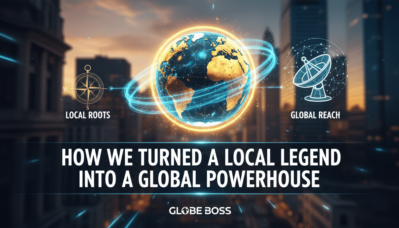 how we turned a local legend into a global powerhouse
