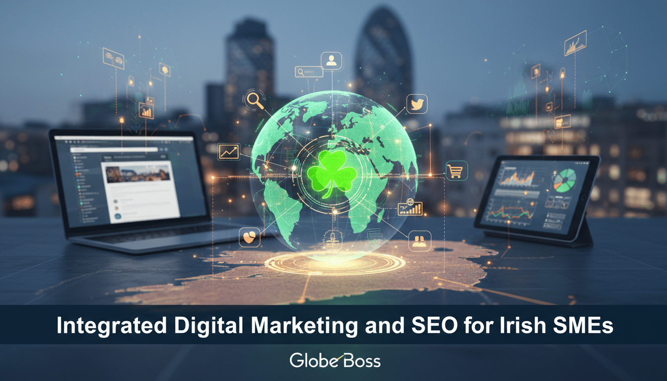 integrated digital marketing and seo for irish smes globe