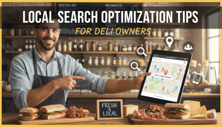Local Search Optimisation Tips for Deli Owners.
