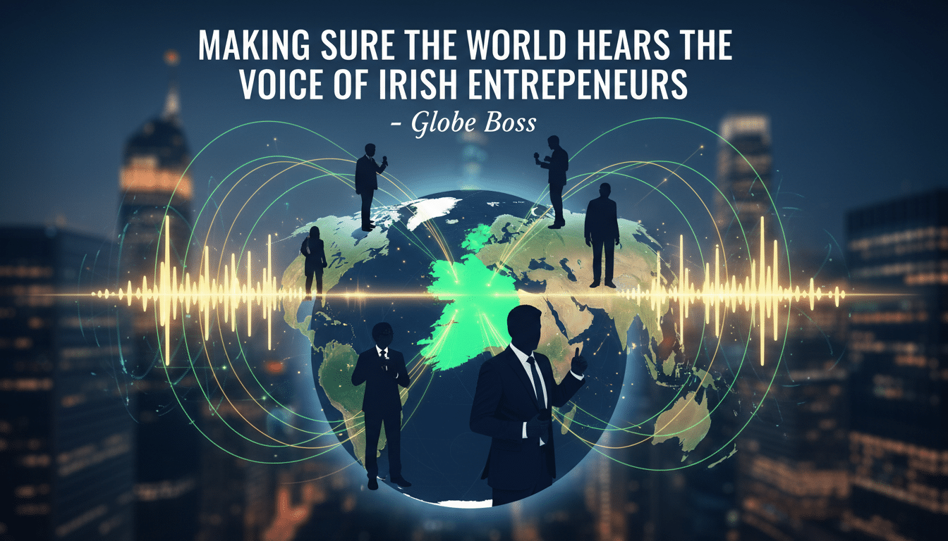 making sure the world hears the voice of irish entrepreneurs