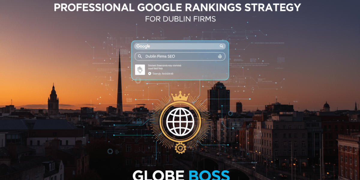 professional google rankings strategy for dublin firms globe boss
