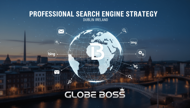 Professional search engine strategy, Dublin, Ireland, with global Bing focus.