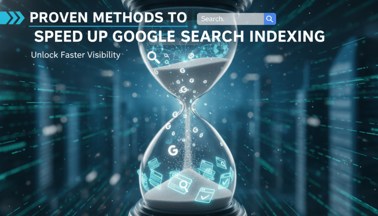 Digital hourglass for speeding up Google search indexing.