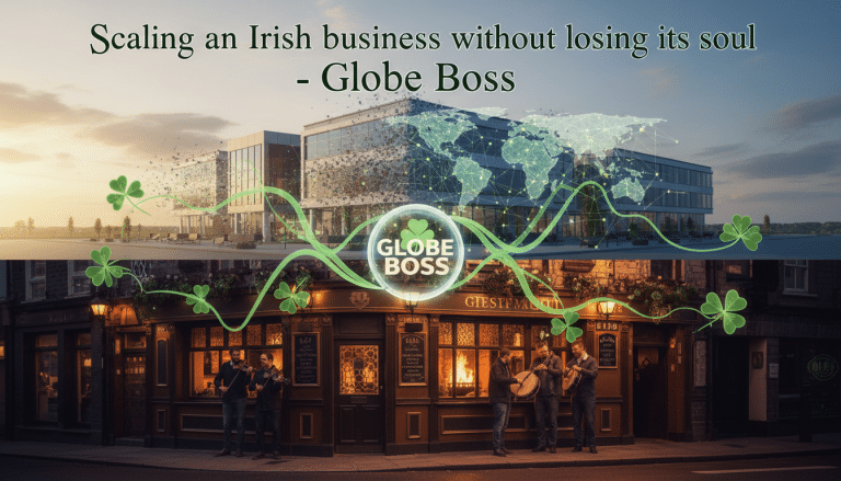 Irish business scaling globally, maintaining soul and culture.