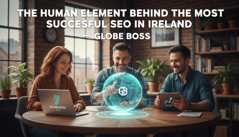 Globe Boss team driving successful SEO in Ireland.
