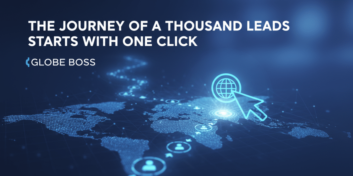 the journey of a thousand leads starts with one click
