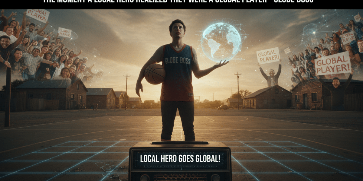 the moment a local hero realized they were a global