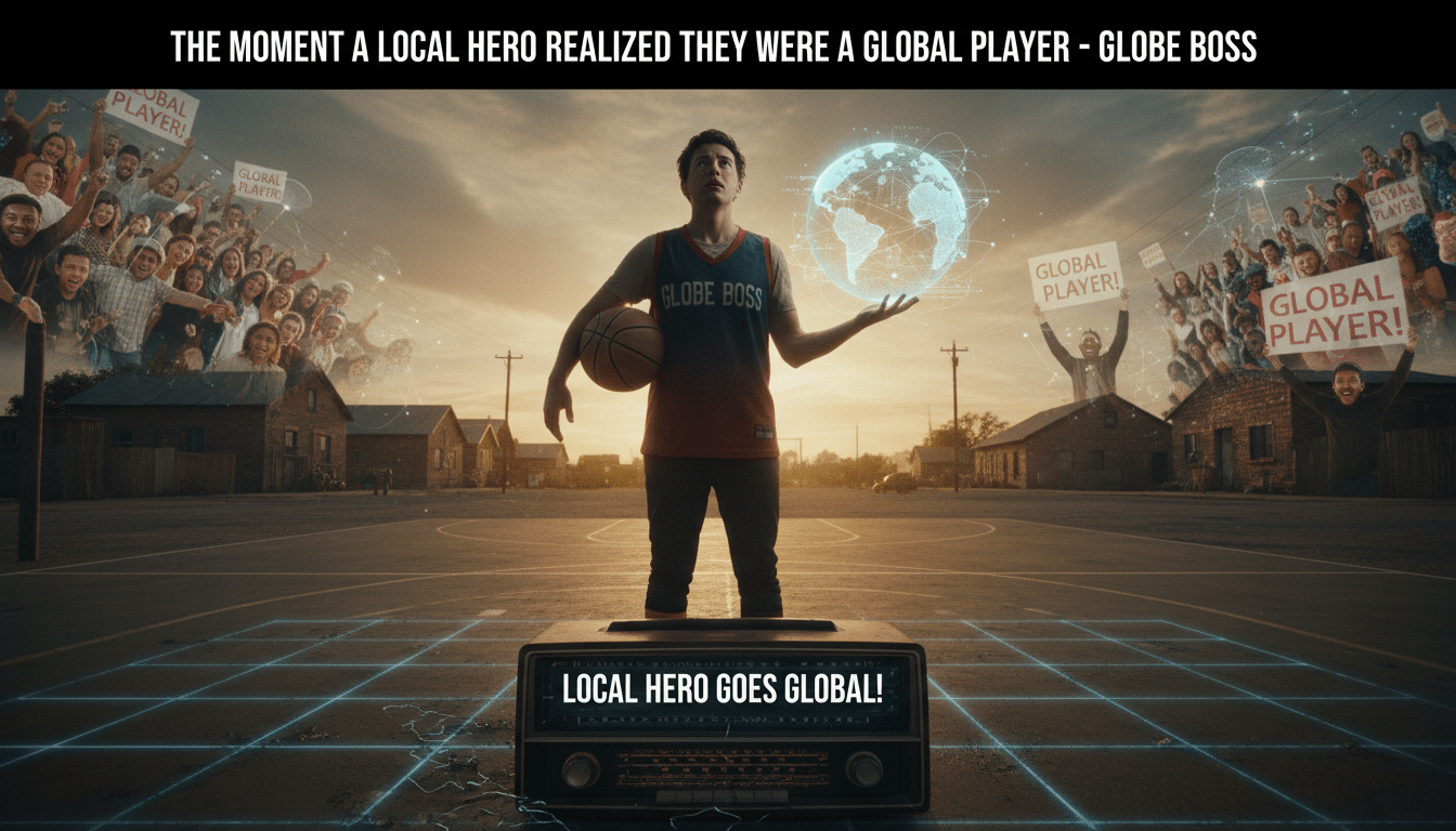 the moment a local hero realized they were a global