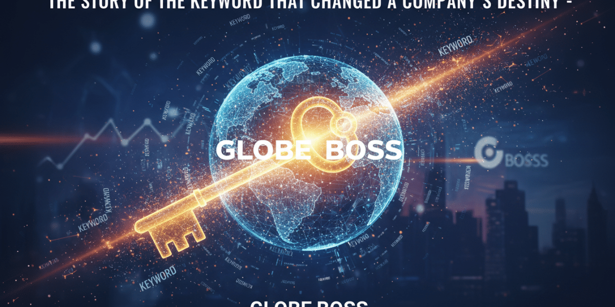 Golden key through global network, keyword success, Globe Boss.