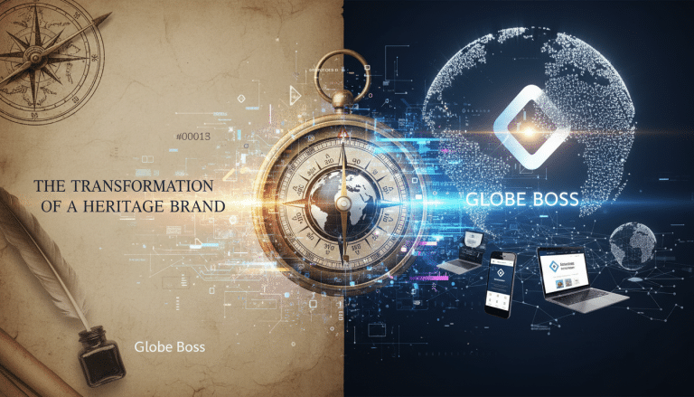 Globe Boss: Heritage brand transformation to digital future.