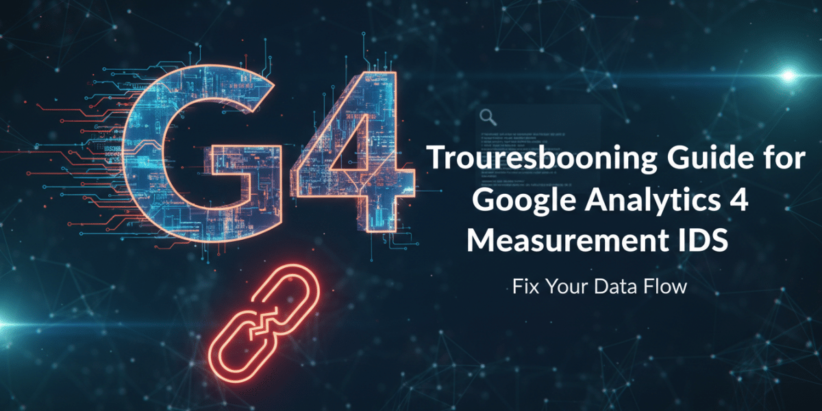 troubleshooting guide for google analytics 4 measurement ids