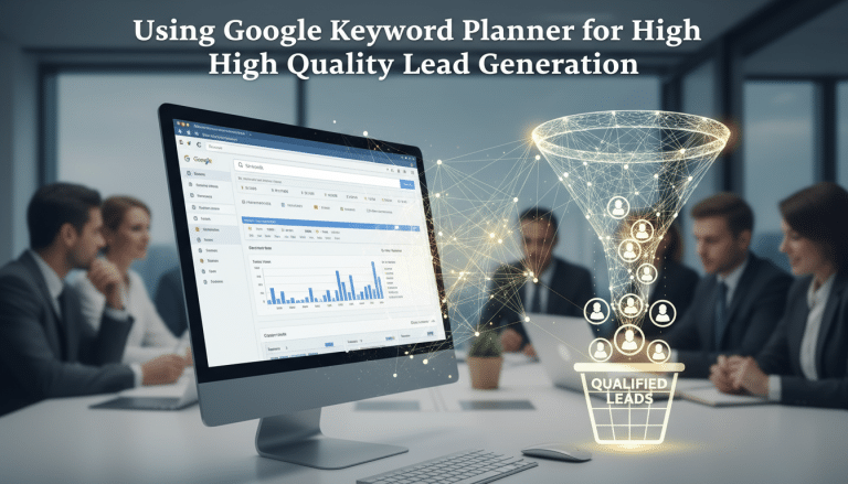 Google Keyword Planner optimises lead generation for businesses.