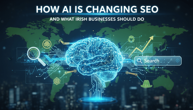 How AI is changing SEO for Irish businesses.