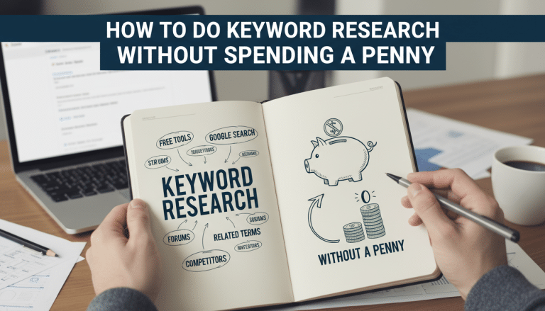 How to do keyword research without spending a penny.