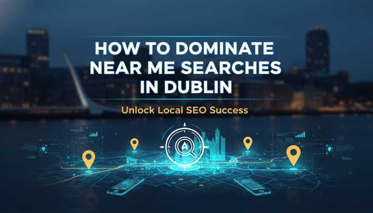 Dublin local SEO: dominate 'near me' searches.