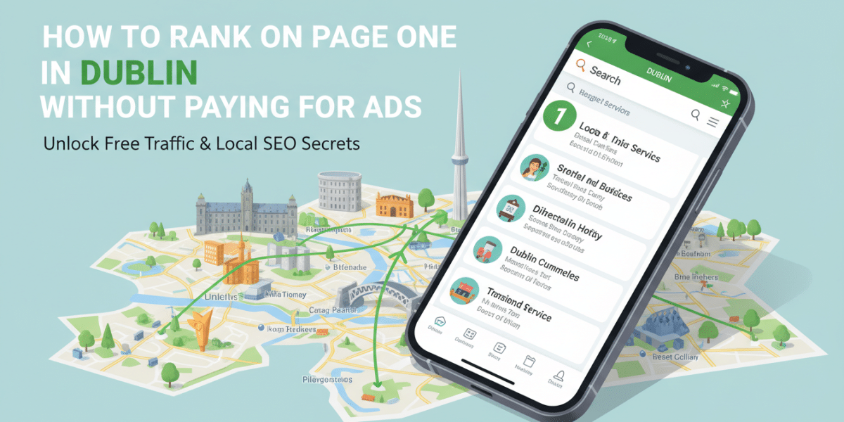 Local SEO for Dublin: Rank on page one without ads.