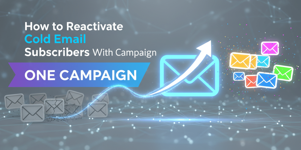 How to reactivate cold email subscribers using one campaign.