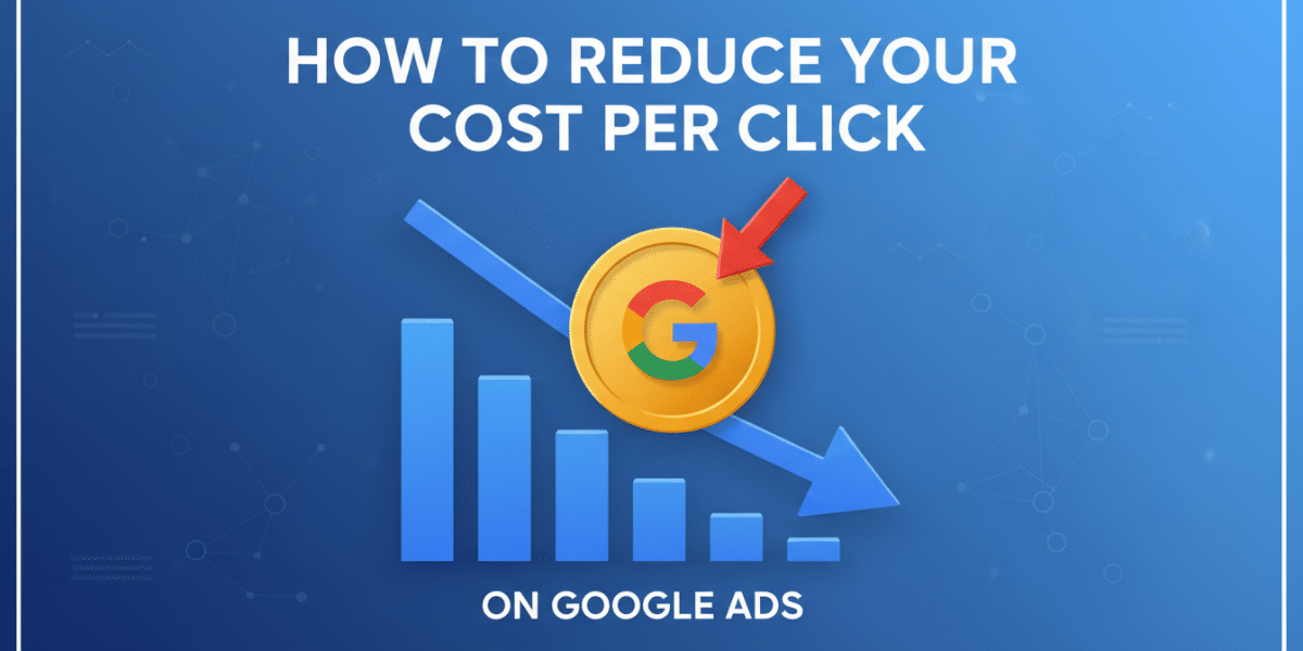How to reduce your Cost Per Click on Google Ads.