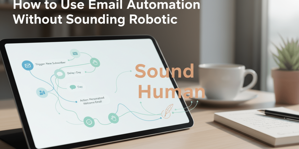 How to Use Email Automation Without Sounding Robotic