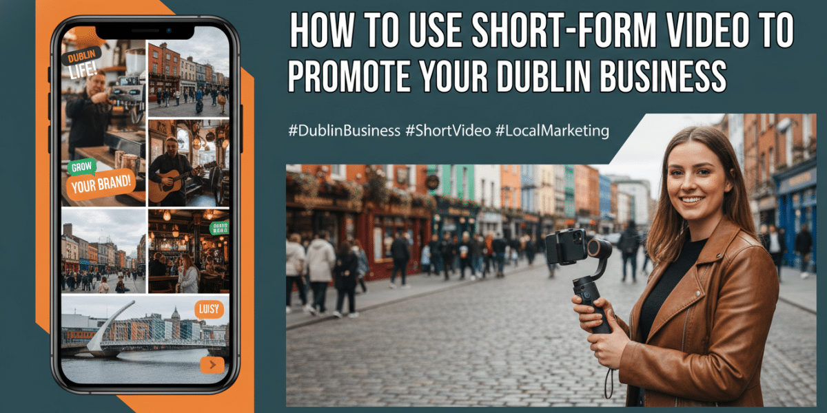 Guide to promoting Dublin business using short-form video.