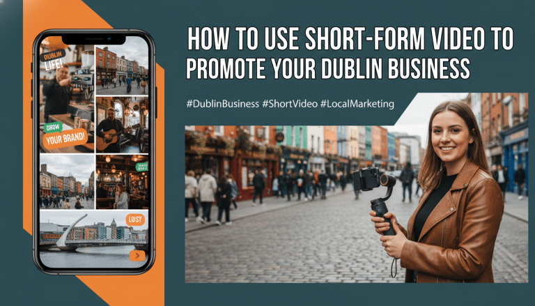 Guide to promoting Dublin business using short-form video.