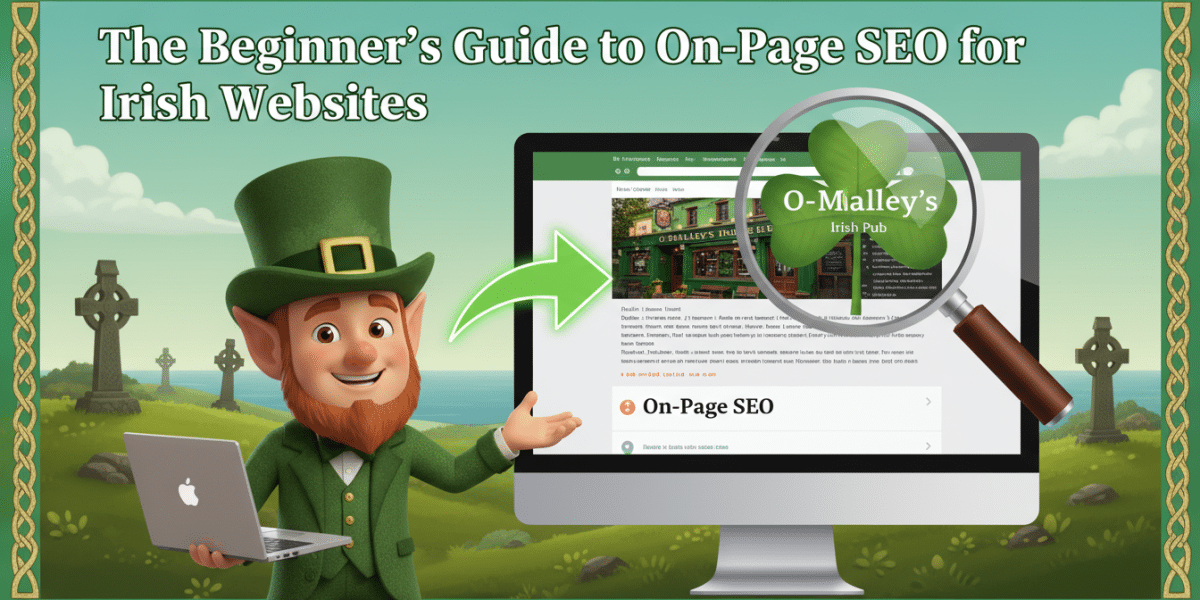 Leprechaun explains On-Page SEO for Irish websites.