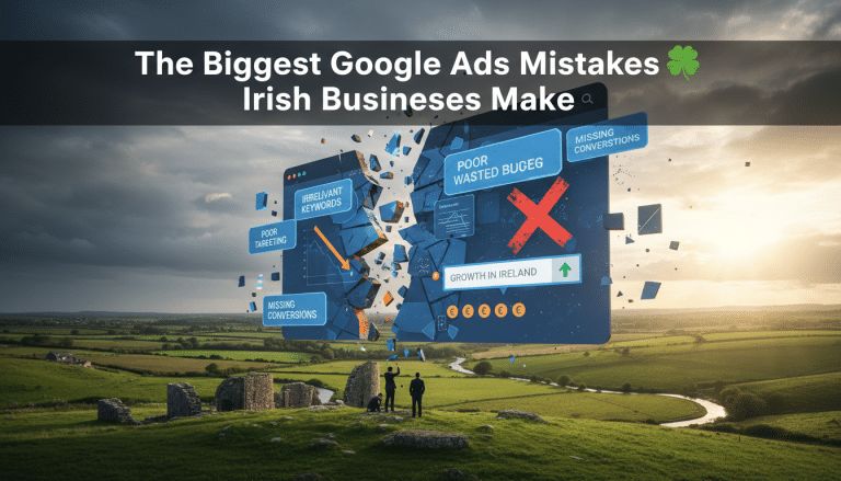 Google Ads mistakes preventing growth for Irish businesses.