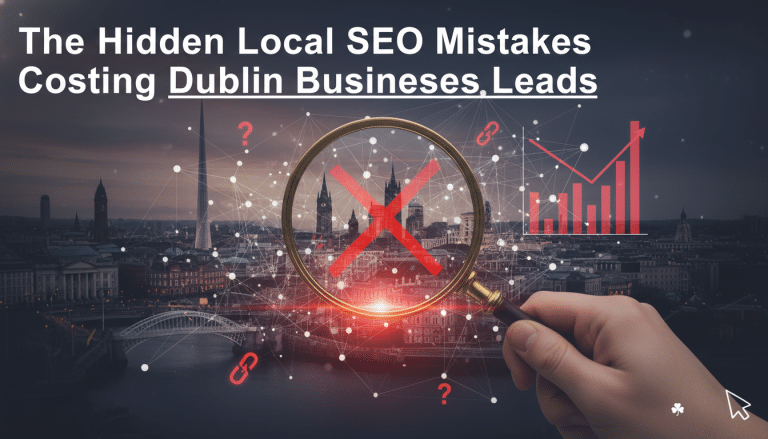 Identifying hidden local SEO mistakes costing Dublin businesses leads.