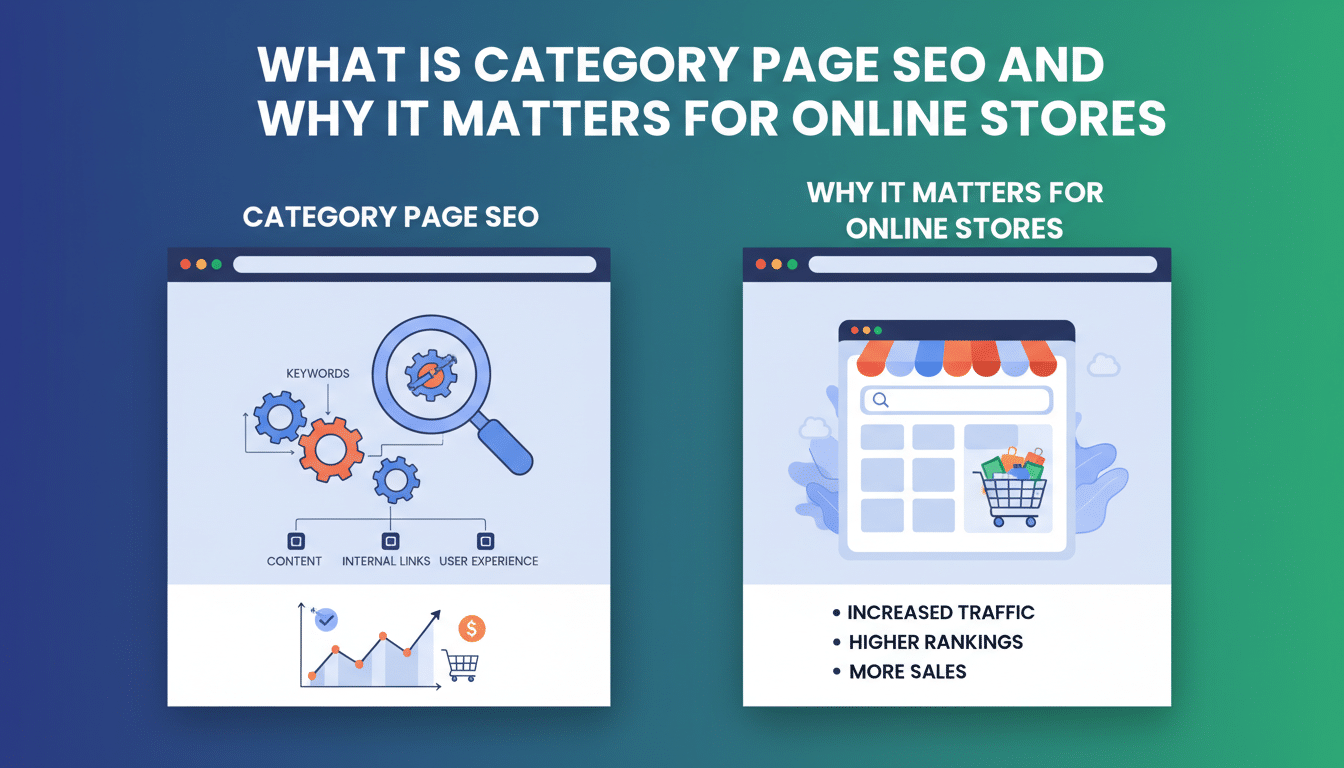 Category page SEO for online stores: increased traffic, rankings, sales.