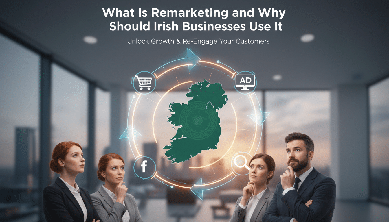 Irish businesses considering remarketing strategies for growth and re-engagement.