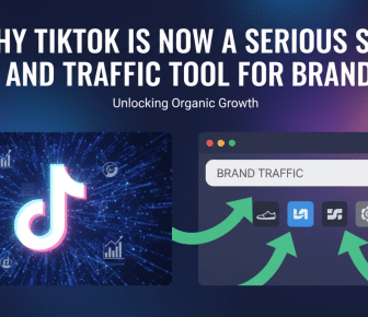 TikTok as a serious SEO and traffic tool for brands.
