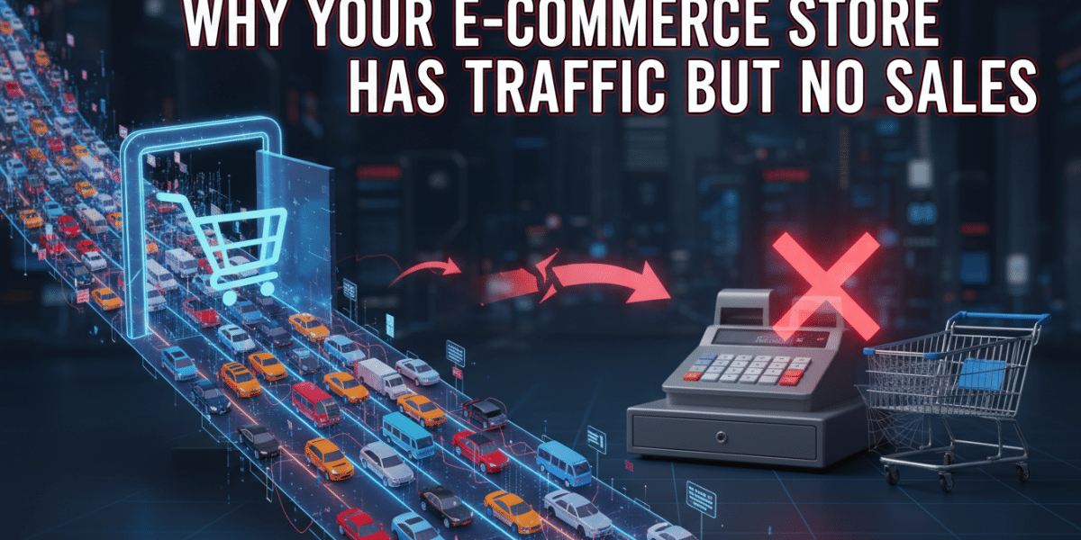 Why Your E-Commerce Store Has Traffic But No Sales