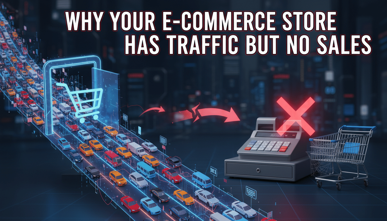 Why Your E-Commerce Store Has Traffic But No Sales