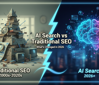 AI Search vs Traditional SEO: what's changed in 2026.