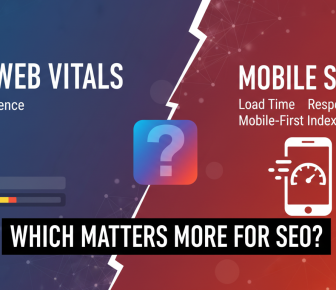 Core Web Vitals vs Mobile Speed for SEO comparison.
