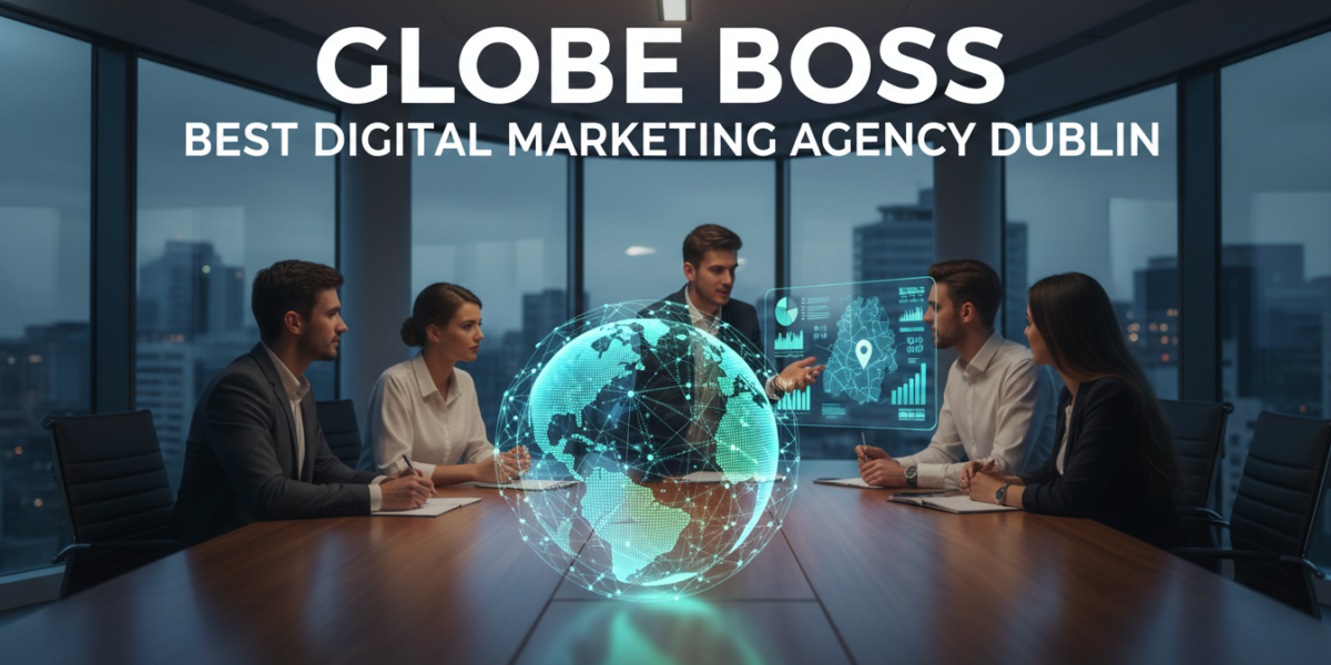 Globe Boss best digital marketing agency Dublin team meeting